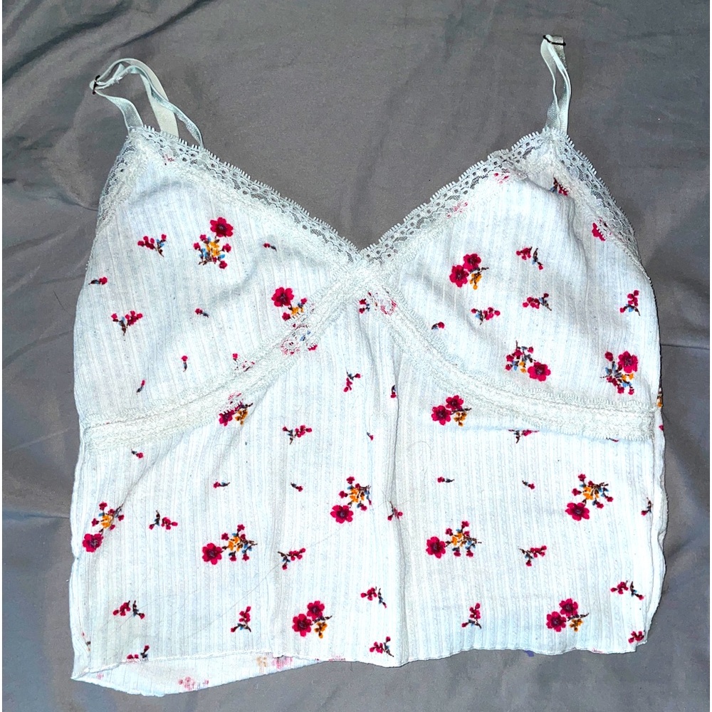 Flower crop top